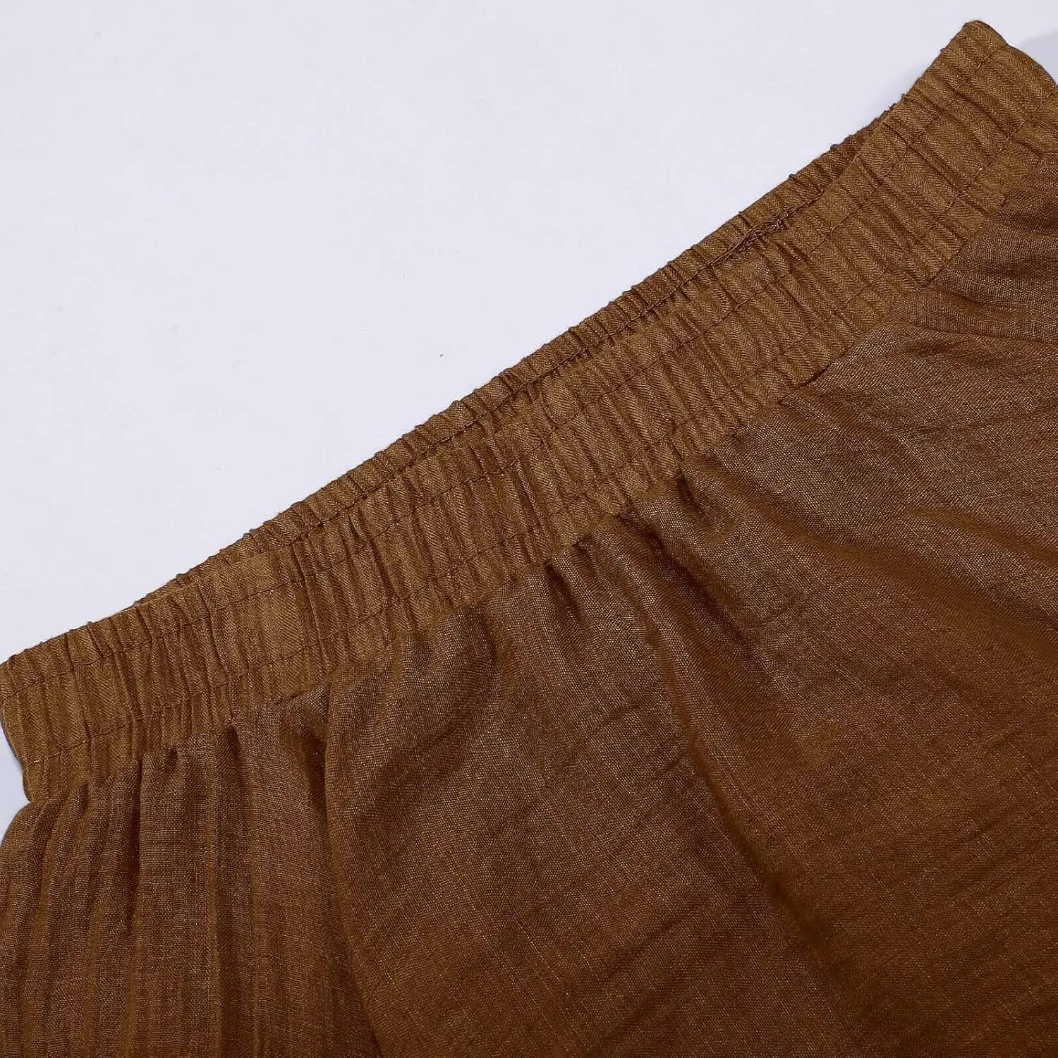 A Line Skirt for Women Trendy Flared High Elastic Waist Solid Loose Pleated Long Skirts for Summer Vacation Streetwear