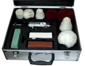 Air Headlamp Restoring Headlight Lens Plastic Buffing Buffer Polishing Tool Kit