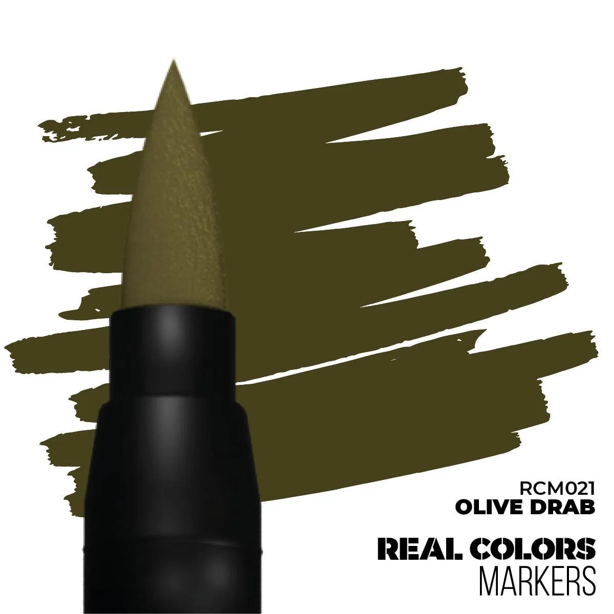 AK Interactive RCM021 RC Markers Olive Drab