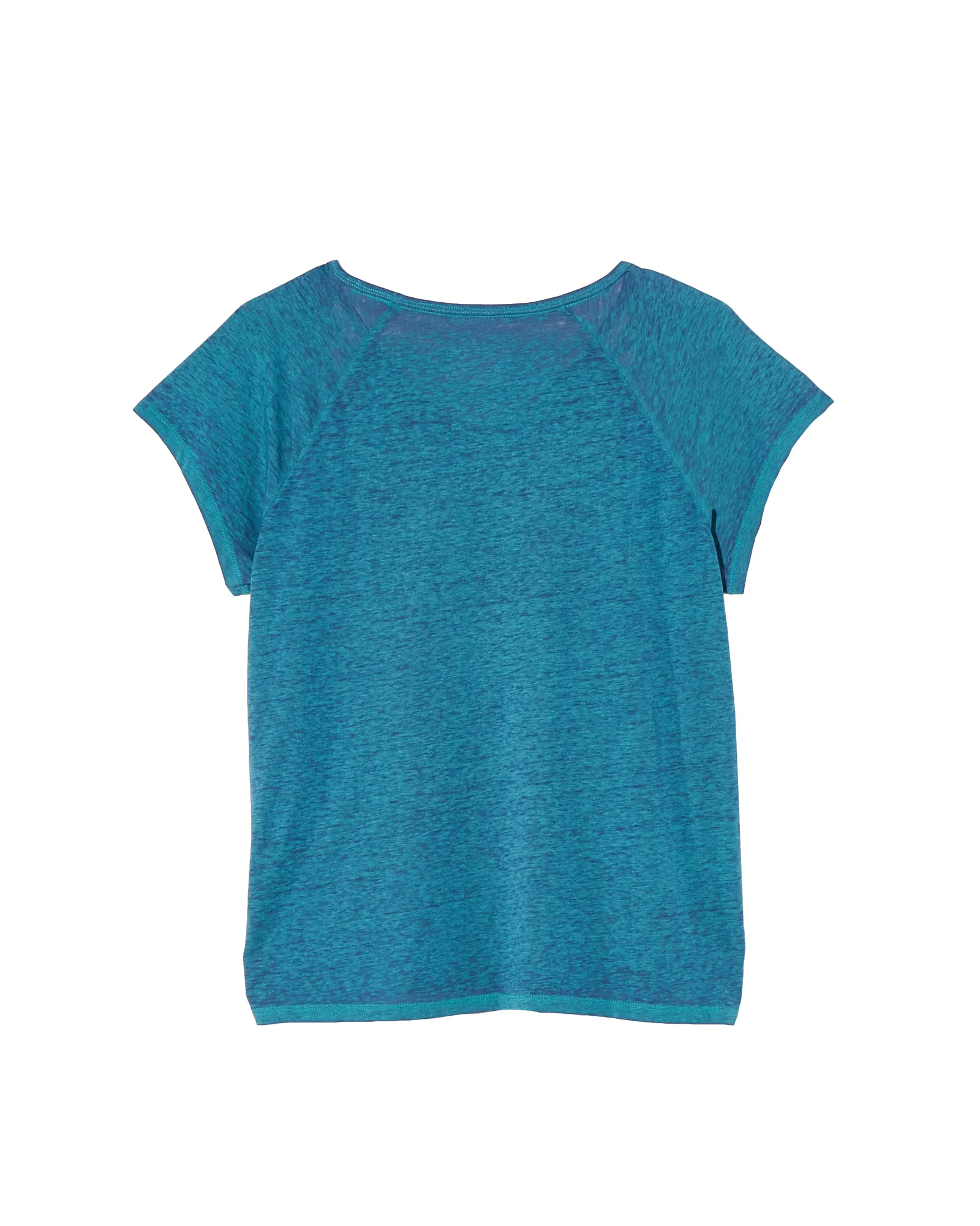 Azalea Lattice Detail Tee | Teal
