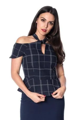 Chill Checks Peplum Top