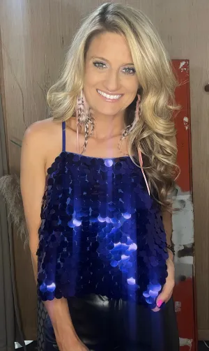Concert Craze Sequin Top