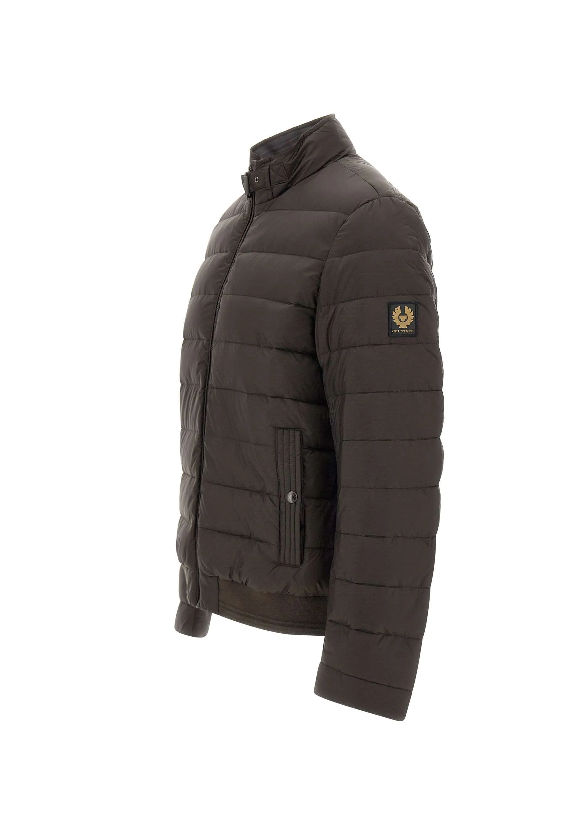 Dark Brown Down Jacket for Men