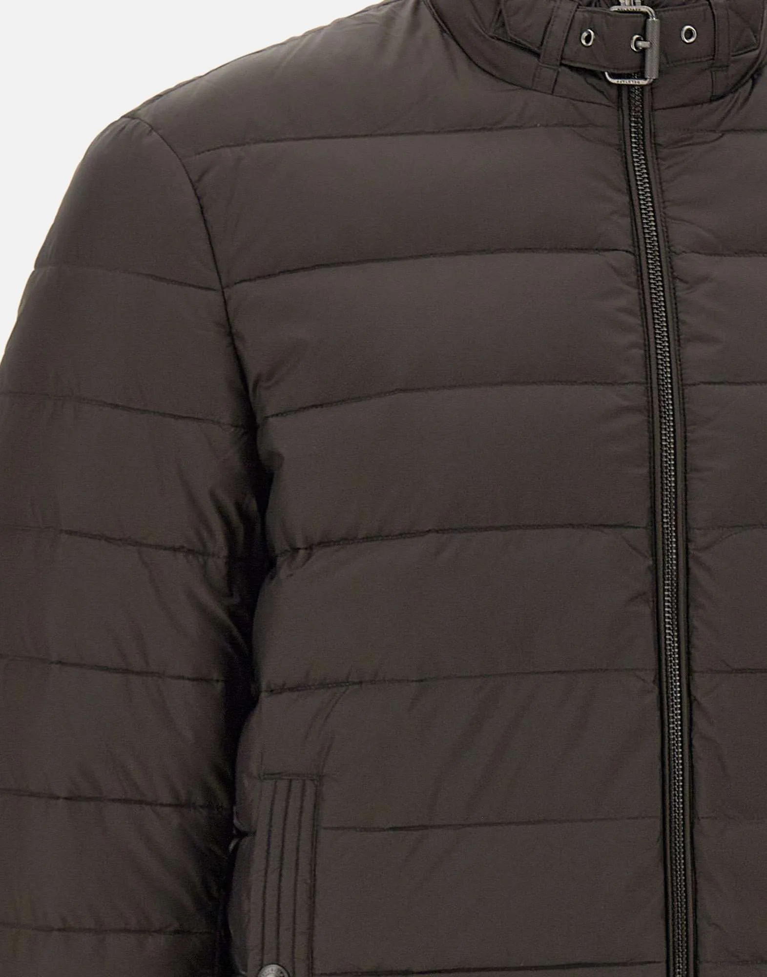 Dark Brown Down Jacket for Men