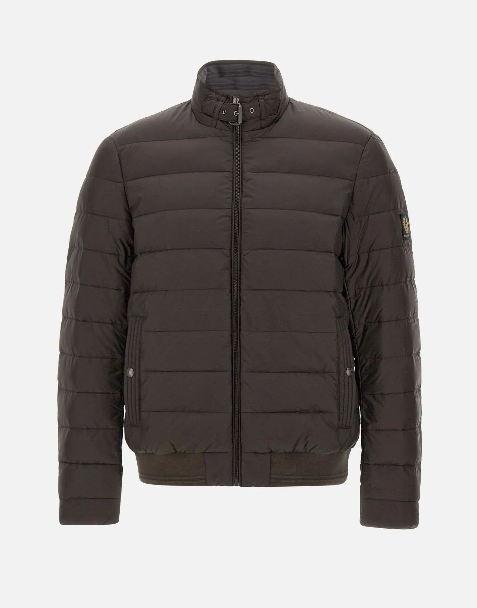 Dark Brown Down Jacket for Men