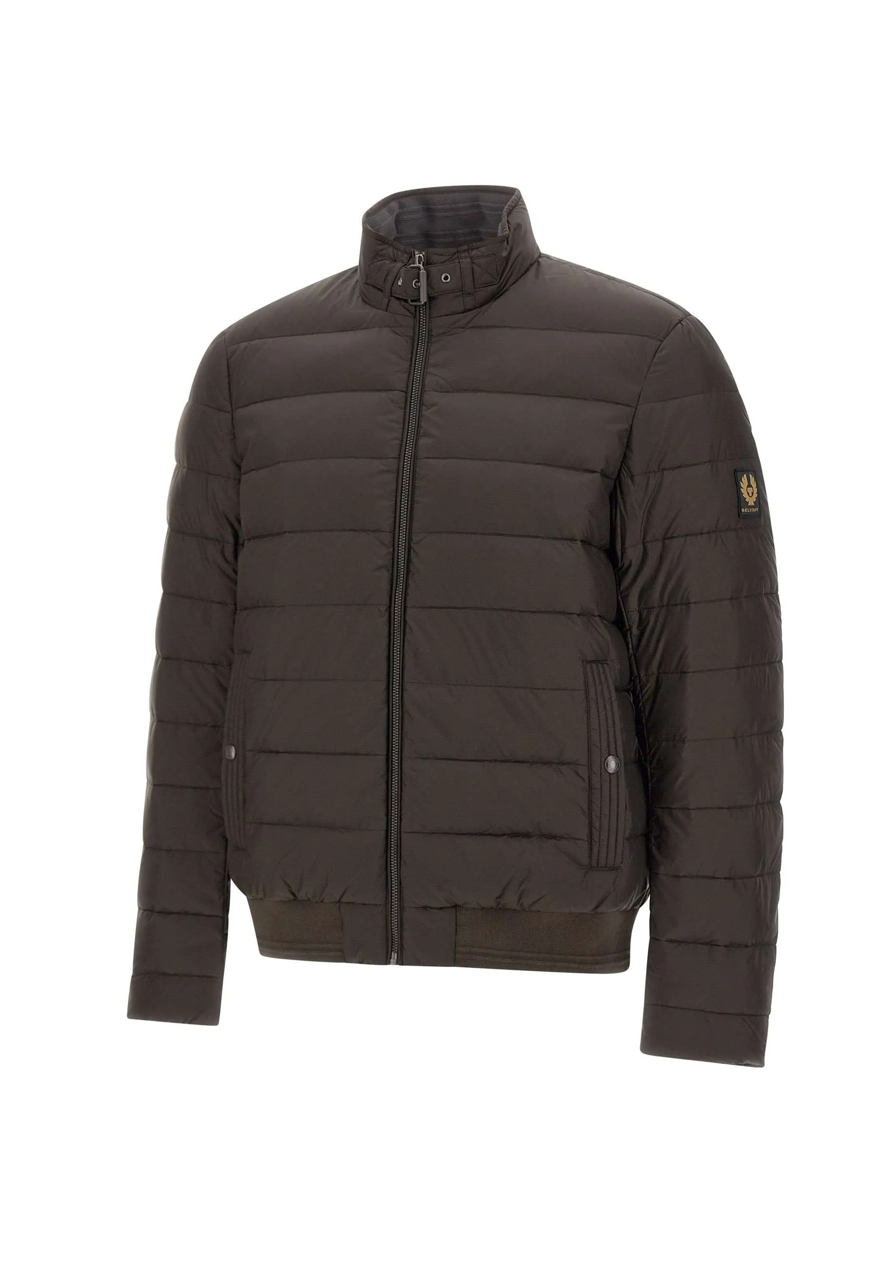 Dark Brown Down Jacket for Men