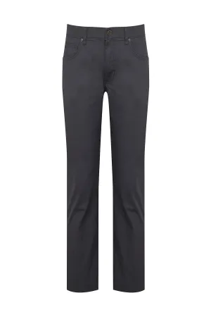 Dynamic Fit 5 Pocket Low Waist Cotton Gray Denim