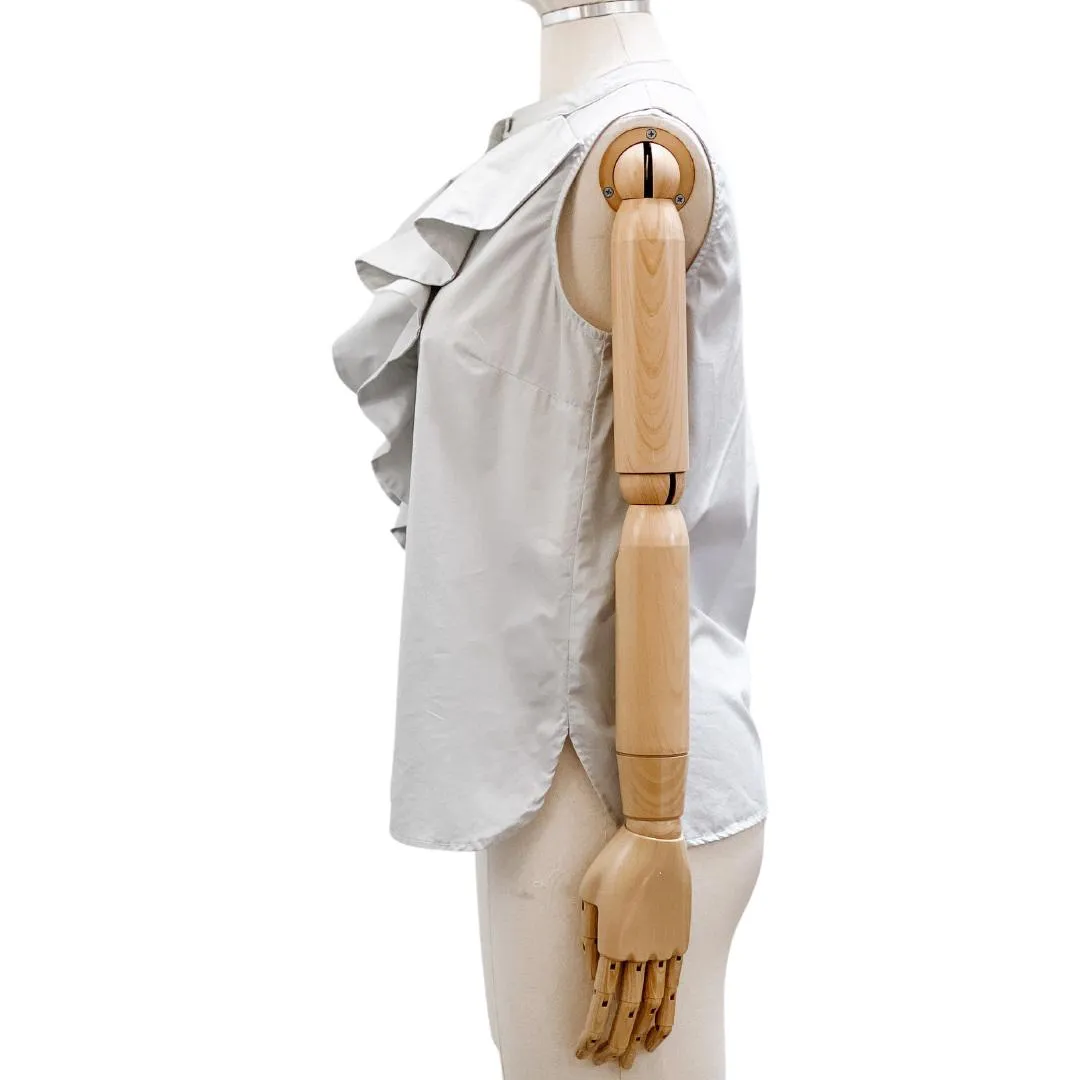 ELLA BEIGE RUFFLE TOP (42)