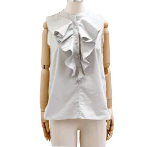 ELLA BEIGE RUFFLE TOP (42)