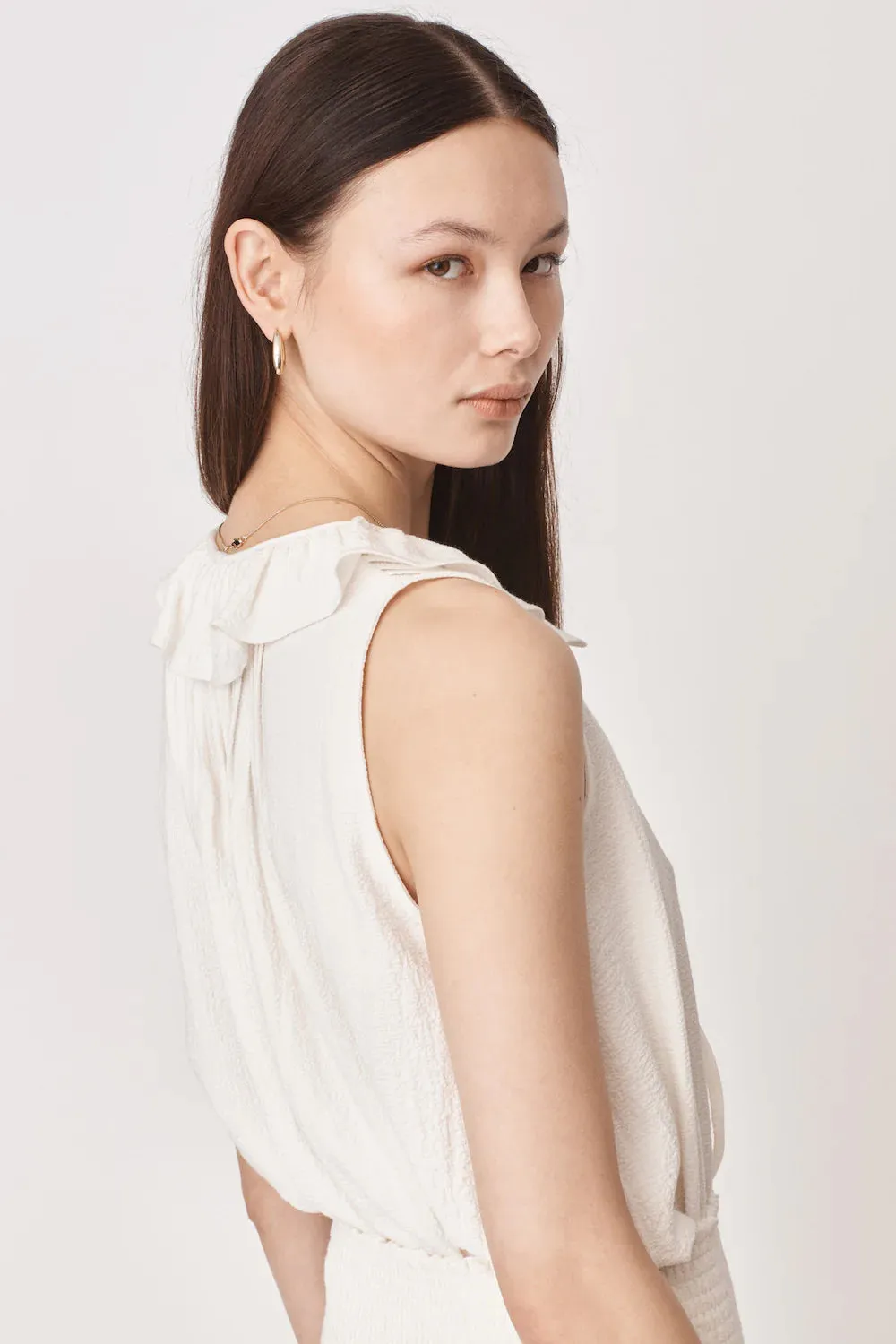Evita Top White