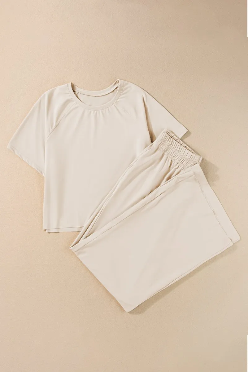 Faye Wide Leg Pants 2 Piece Set