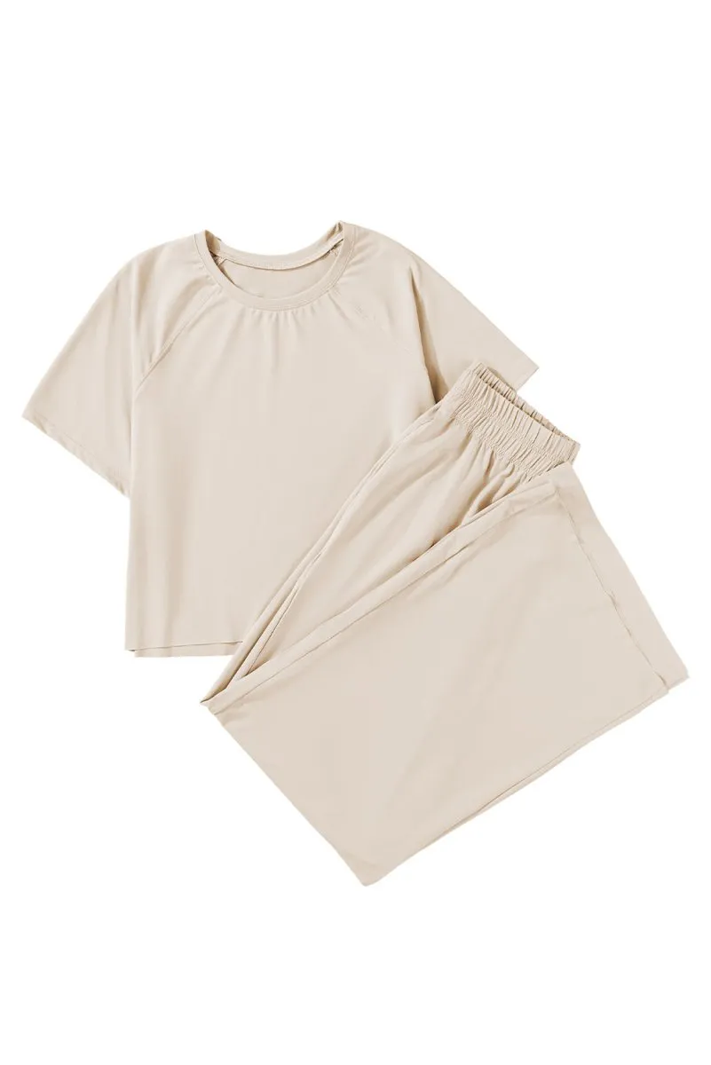 Faye Wide Leg Pants 2 Piece Set