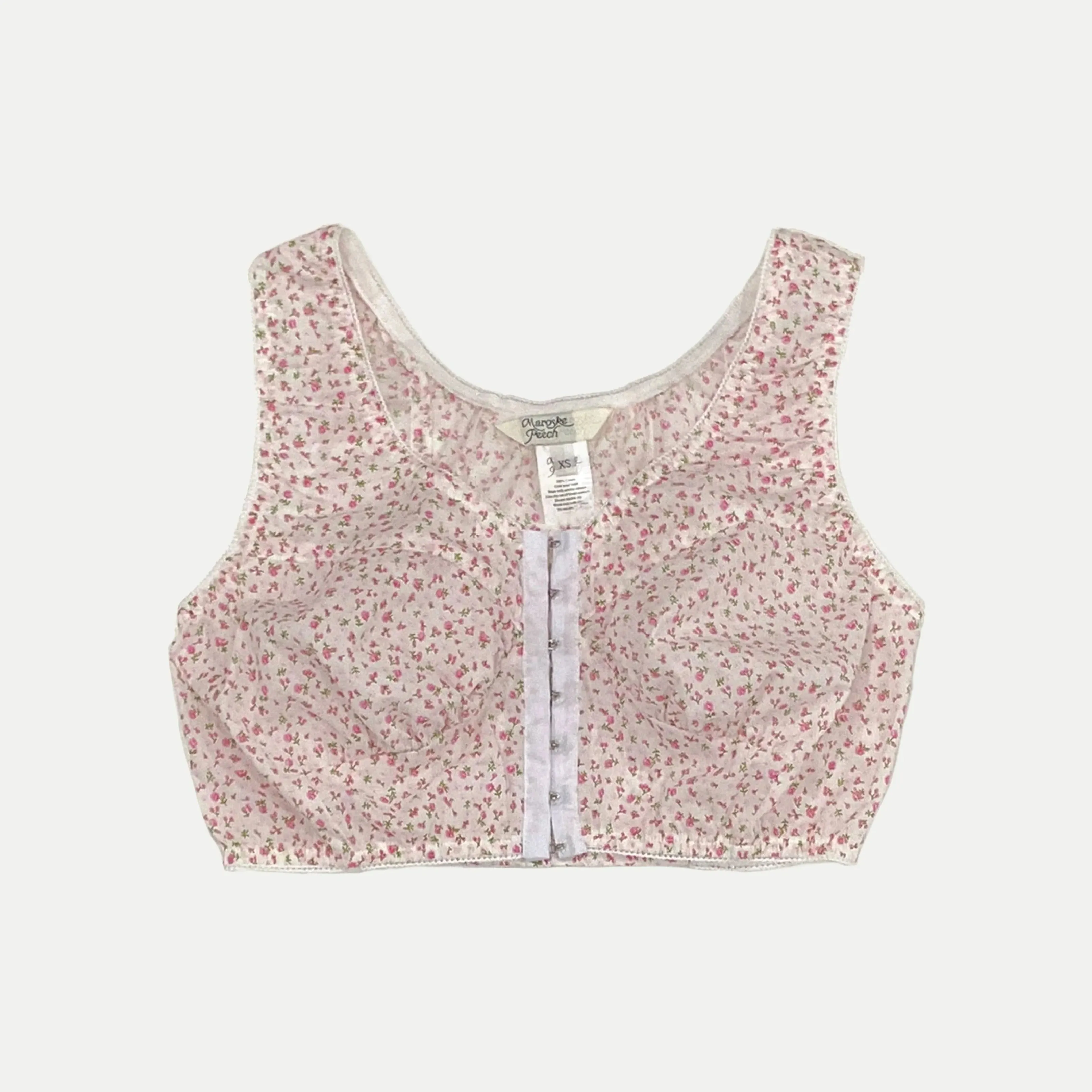 Floral Bustier / White
