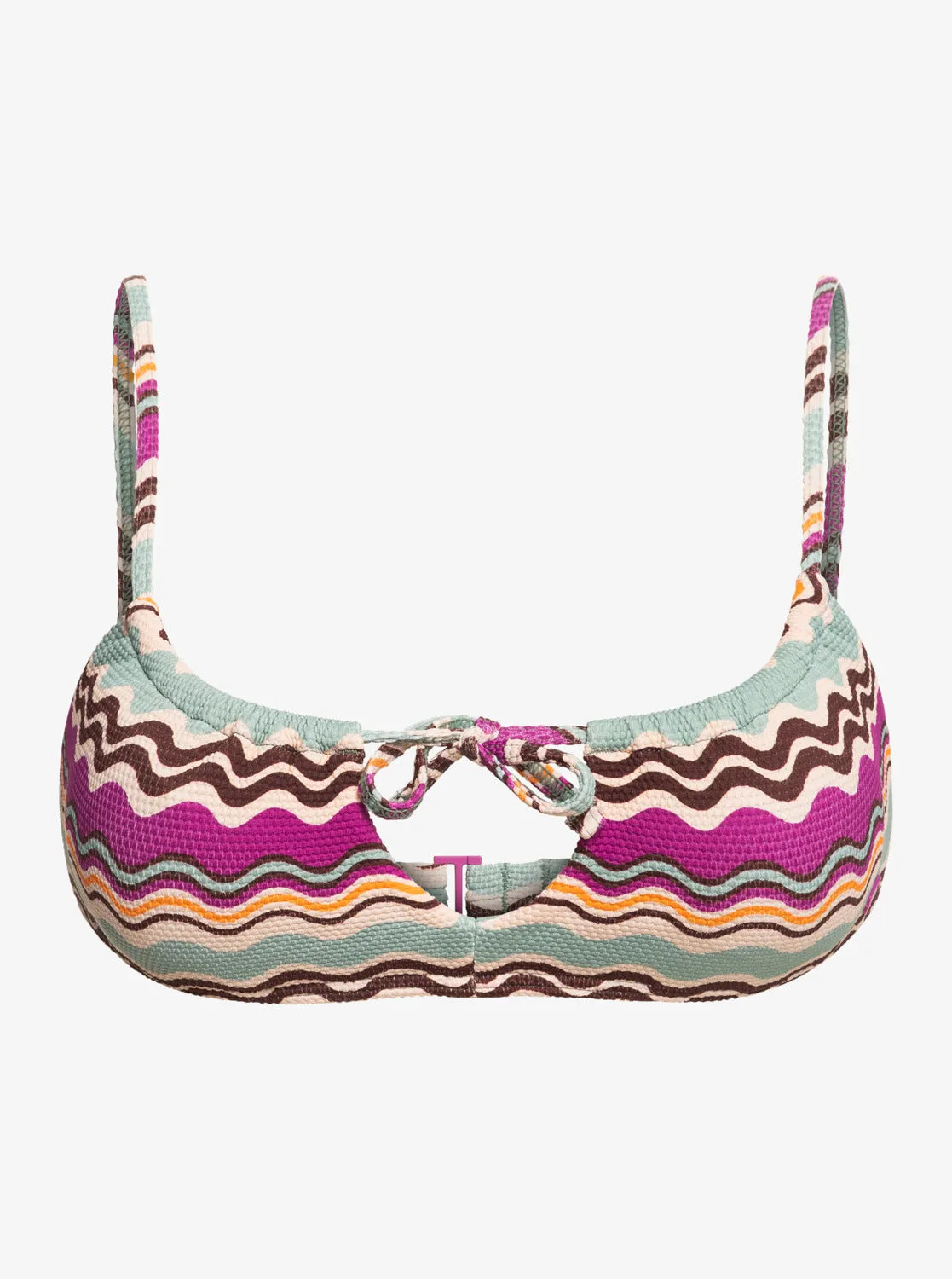 Flowy Mood Bralette Bikini Top - Pale Dogwood Flowy Mood