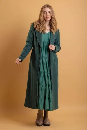 Grace Coat Green Forest