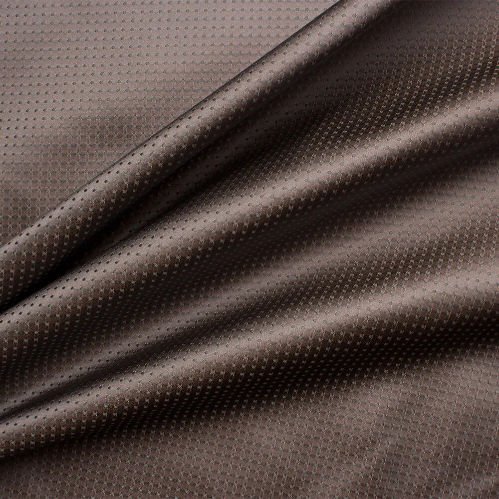 Grey/Peach Spot Jacquard