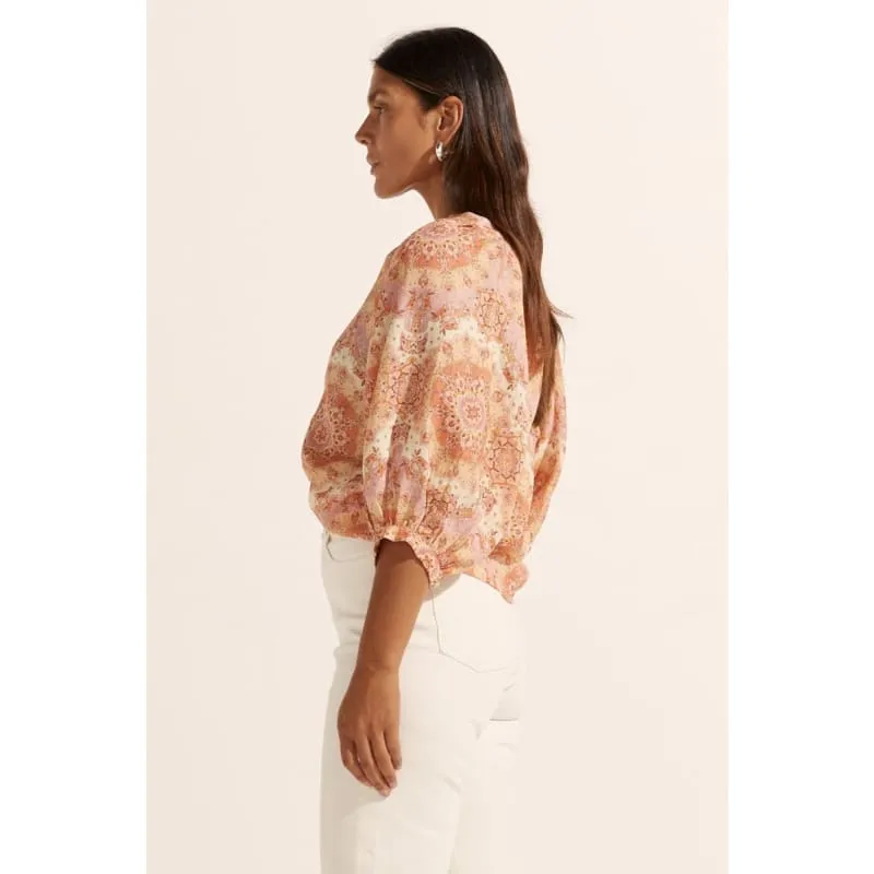 Hanker Top | Sunset Mosaic