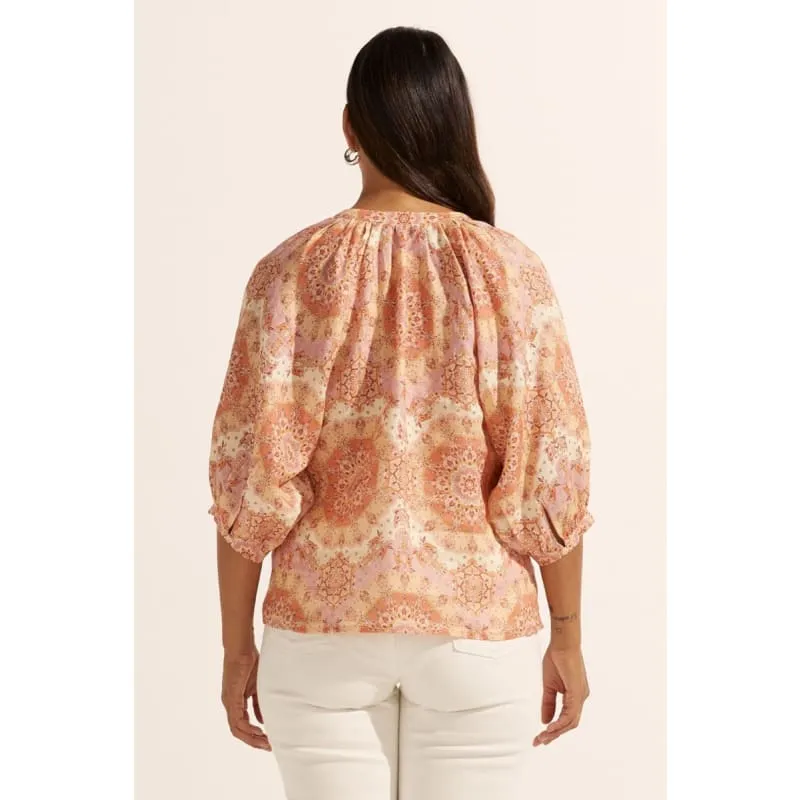 Hanker Top | Sunset Mosaic
