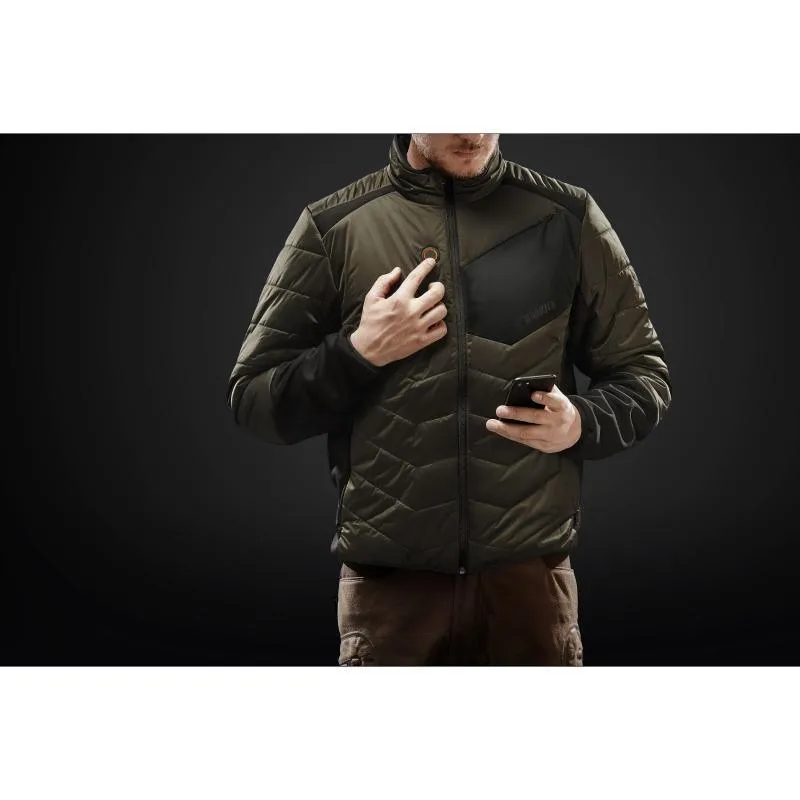 Harkila Heat Control Mens Jacket - Willow Green/ Black