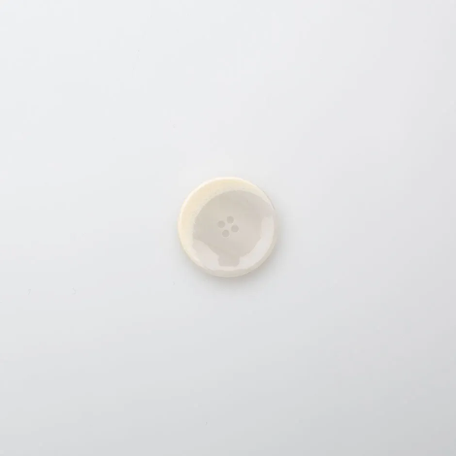 Ivory 'Moon' Jacket Button