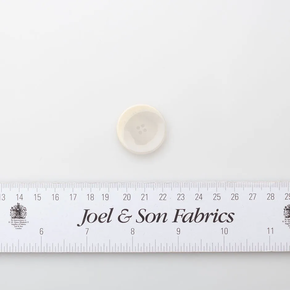 Ivory 'Moon' Jacket Button