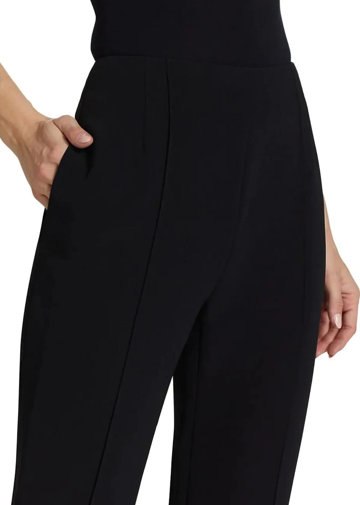 JASON WU COLLECTION Pintuck Straight Leg Pant