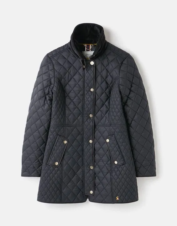 Joules Newdale Long Quilted Jacket