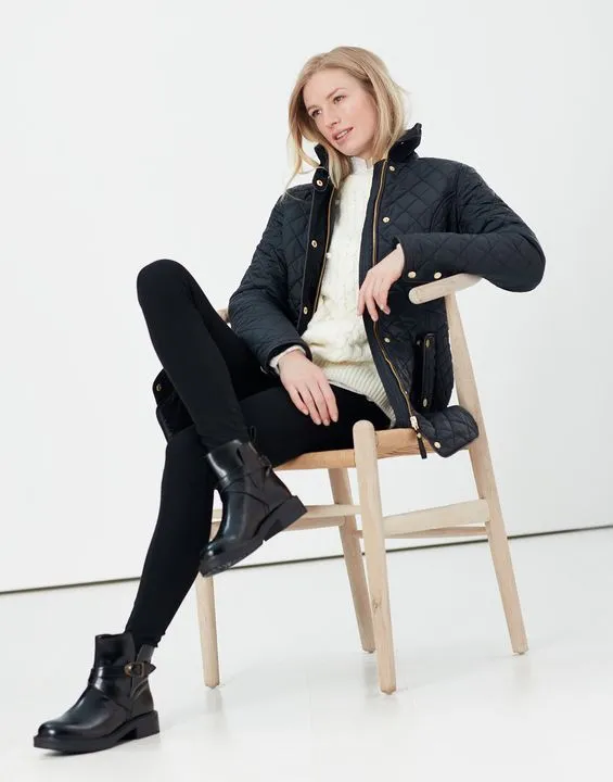Joules Newdale Long Quilted Jacket