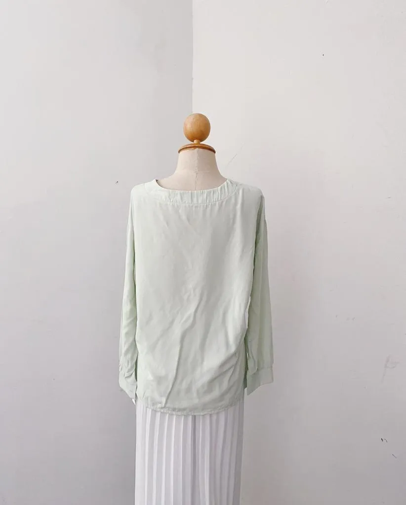 Korean  Peplum Top - Mariya