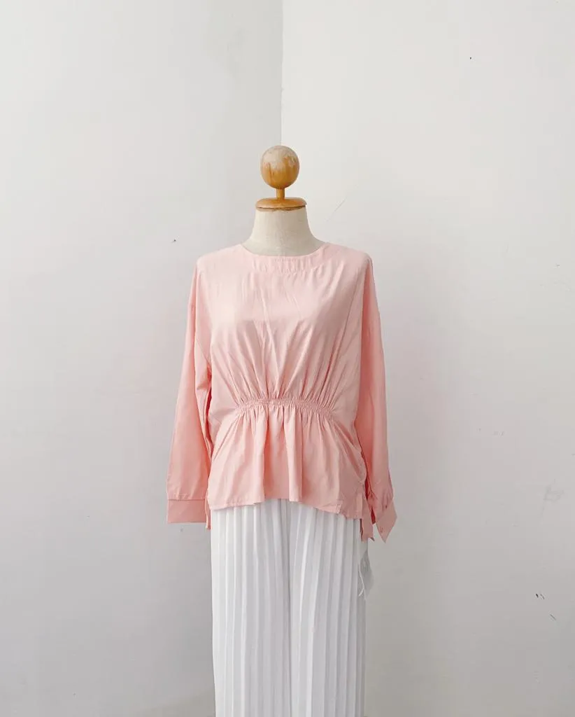 Korean  Peplum Top - Mariya