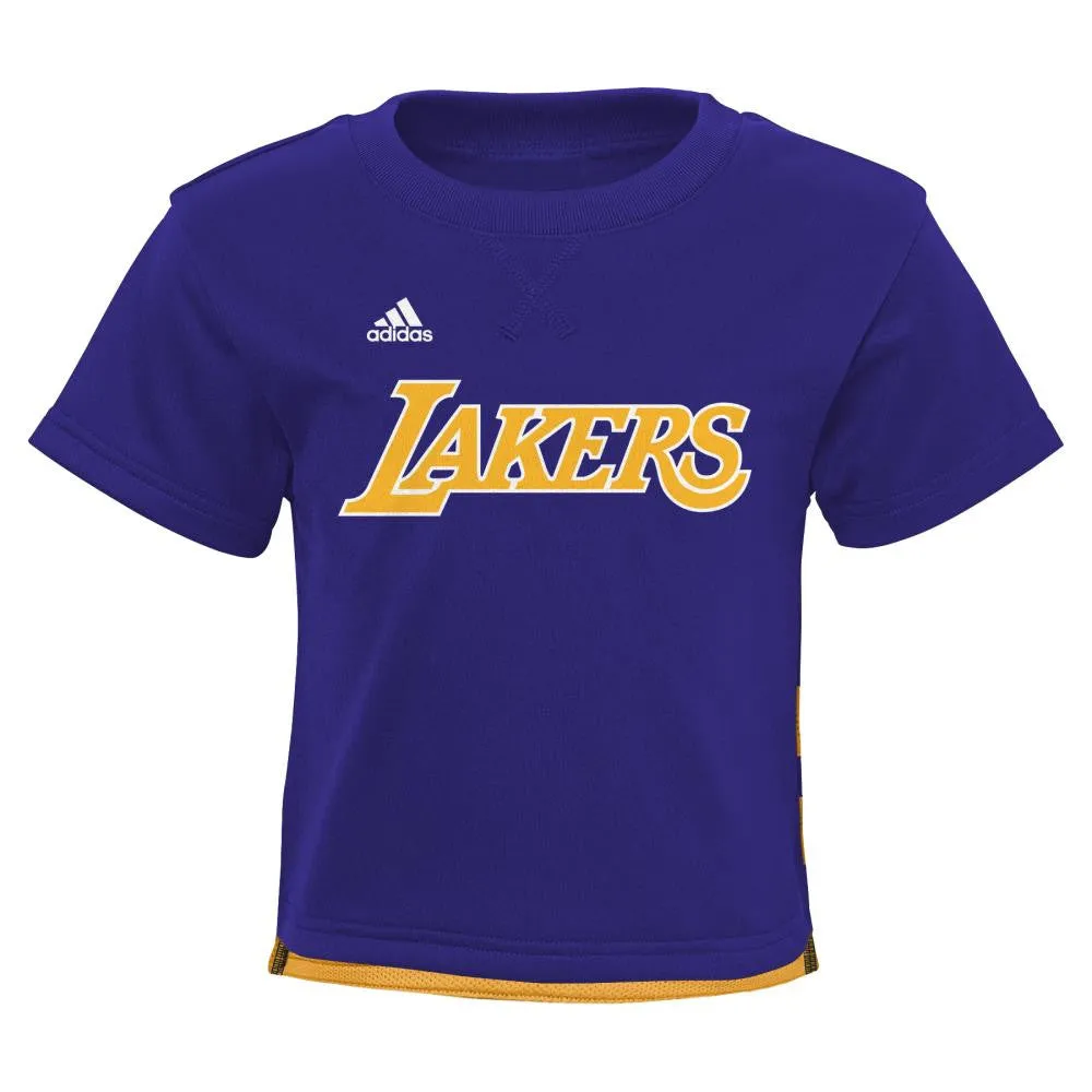 LA Lakers Infant/Toddler Short Sleeve Shirt and Pants Outfit