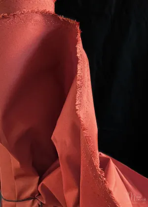 Lightweight Dry Oilskin - Burnt Orange
