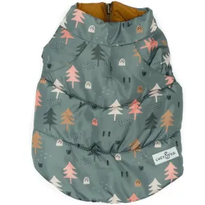 Lucy & Co. Take a Hike Reversible Puffer Vest for Dogs