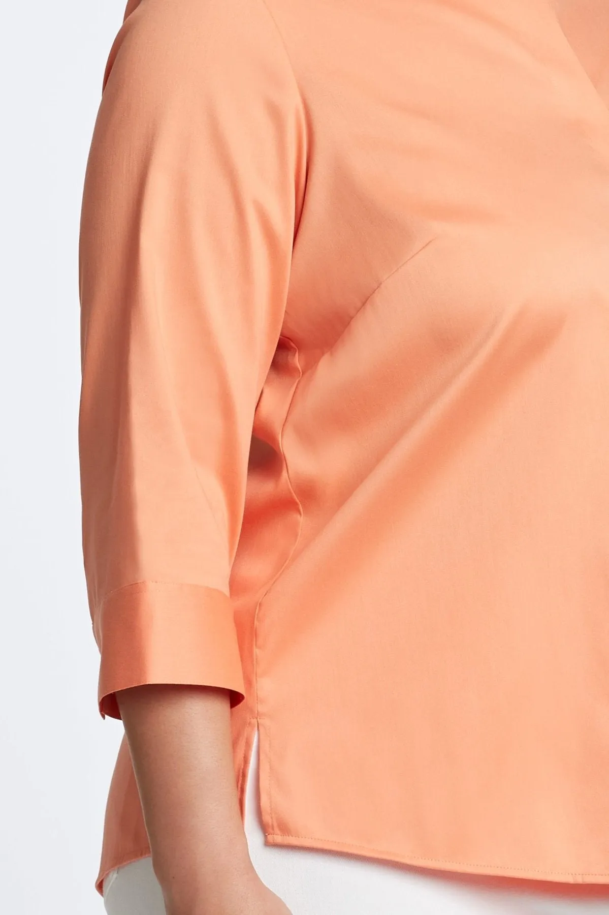 Luna Plus No Iron Stretch Sateen Shirt