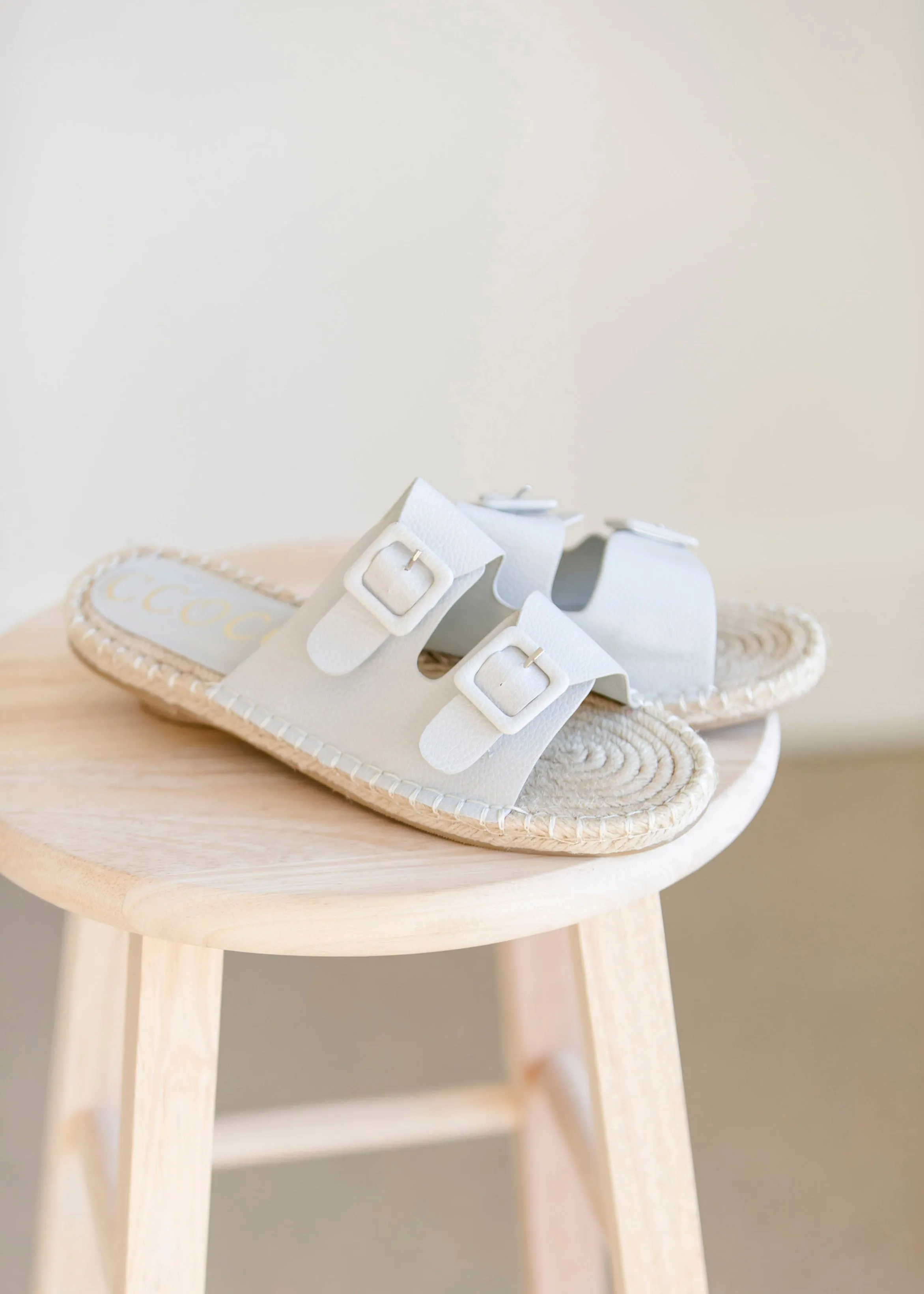 Open Toe Rope Sole Sandal - FINAL SALE