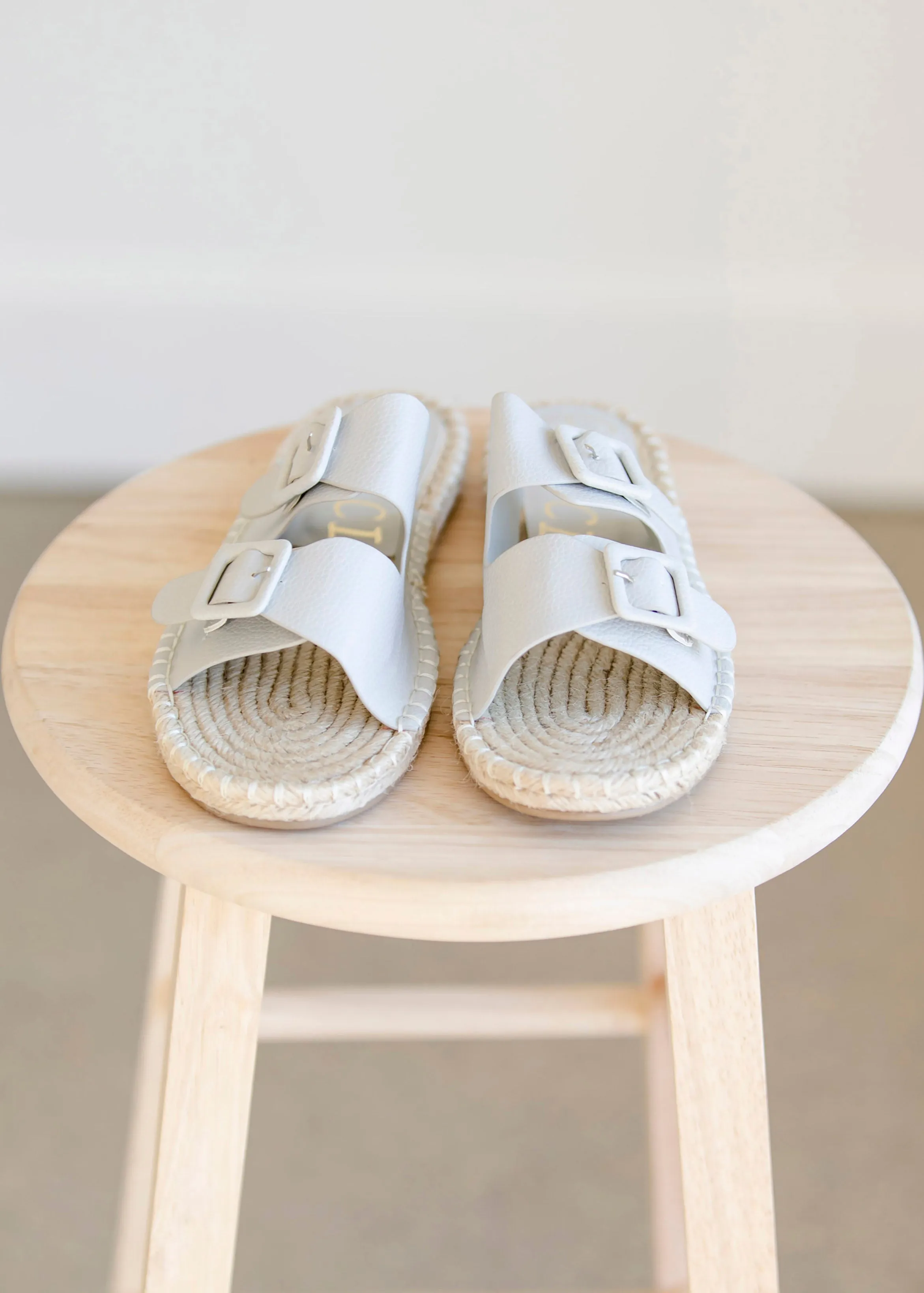 Open Toe Rope Sole Sandal - FINAL SALE