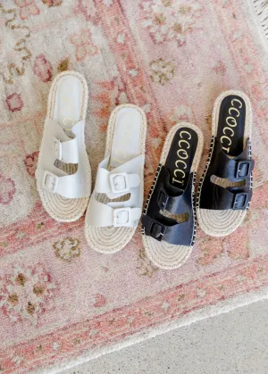 Open Toe Rope Sole Sandal - FINAL SALE