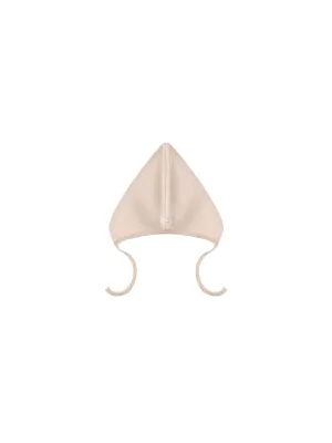 Organic Zoo - Almond Fleece Bonnet - Last 3/6m