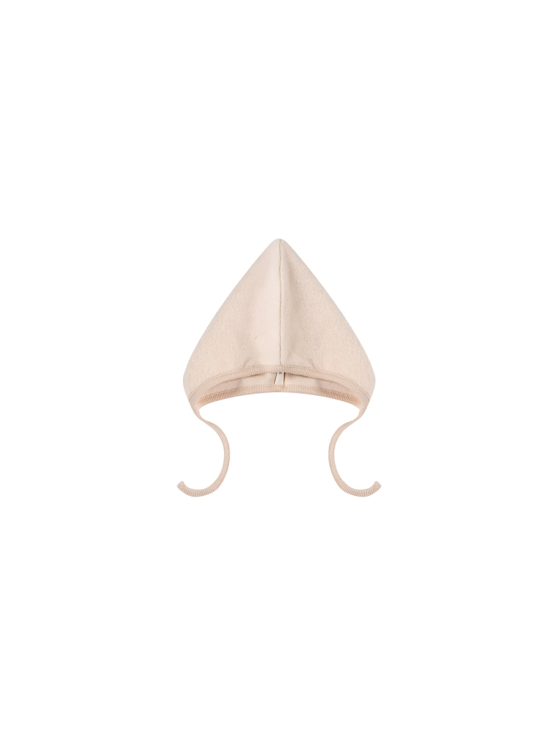 Organic Zoo - Almond Fleece Bonnet - Last 3/6m