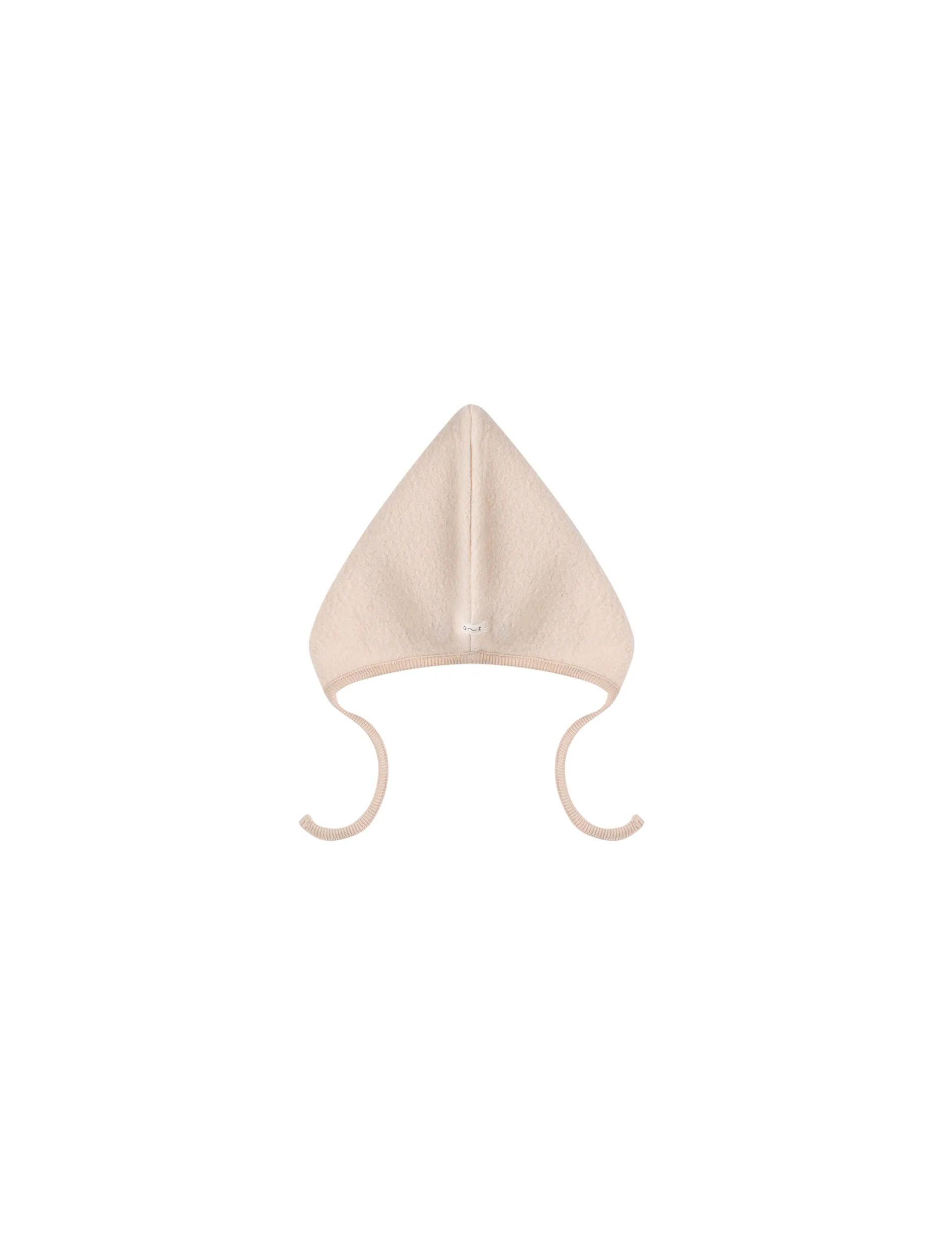 Organic Zoo - Almond Fleece Bonnet - Last 3/6m