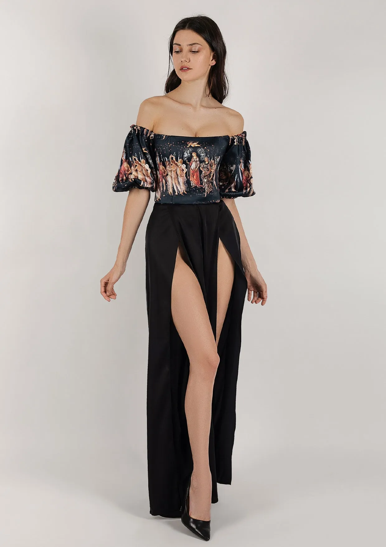 Primavera Satin Corset Top