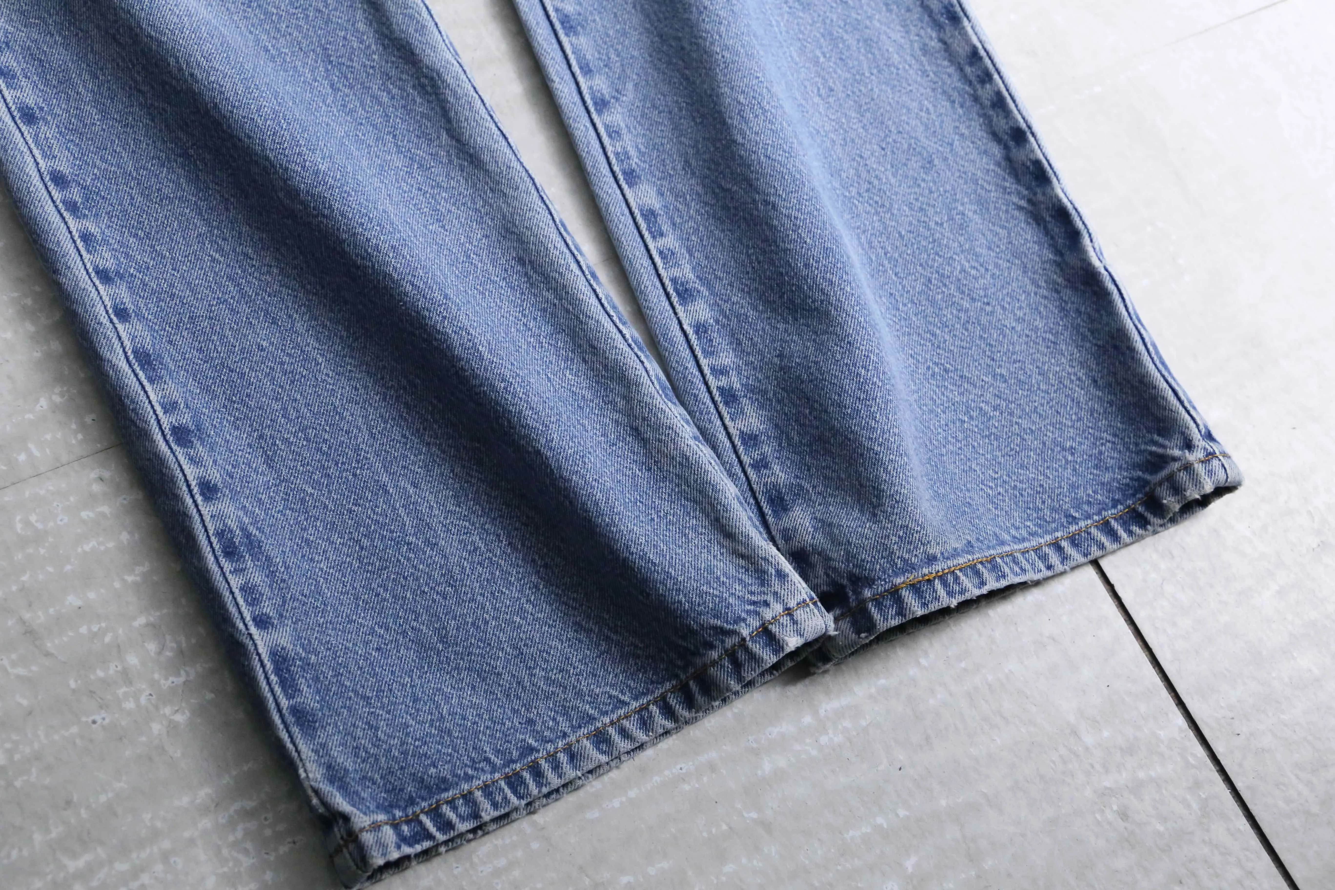 "Levi's 517" blue boots cut denim