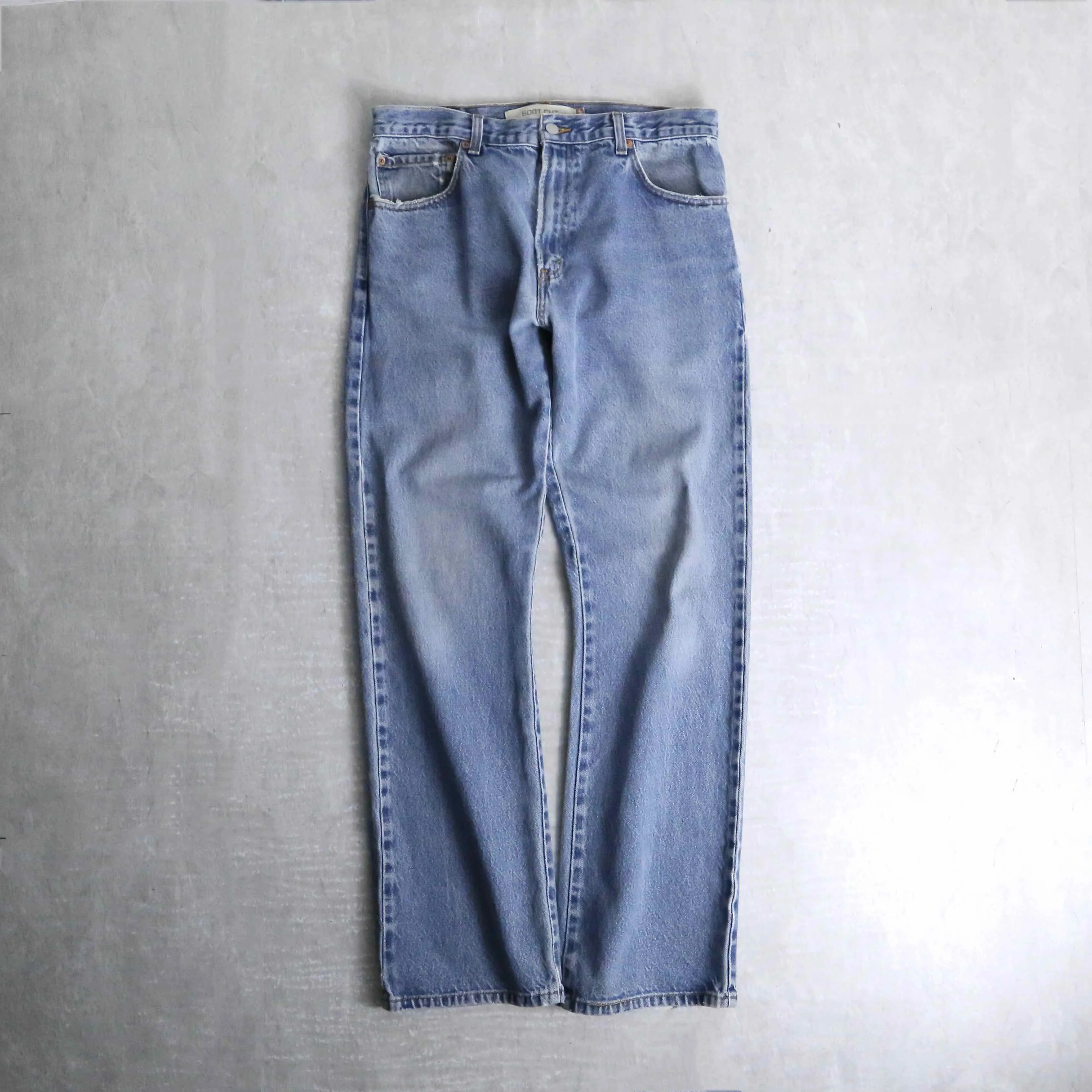 "Levi's 517" blue boots cut denim