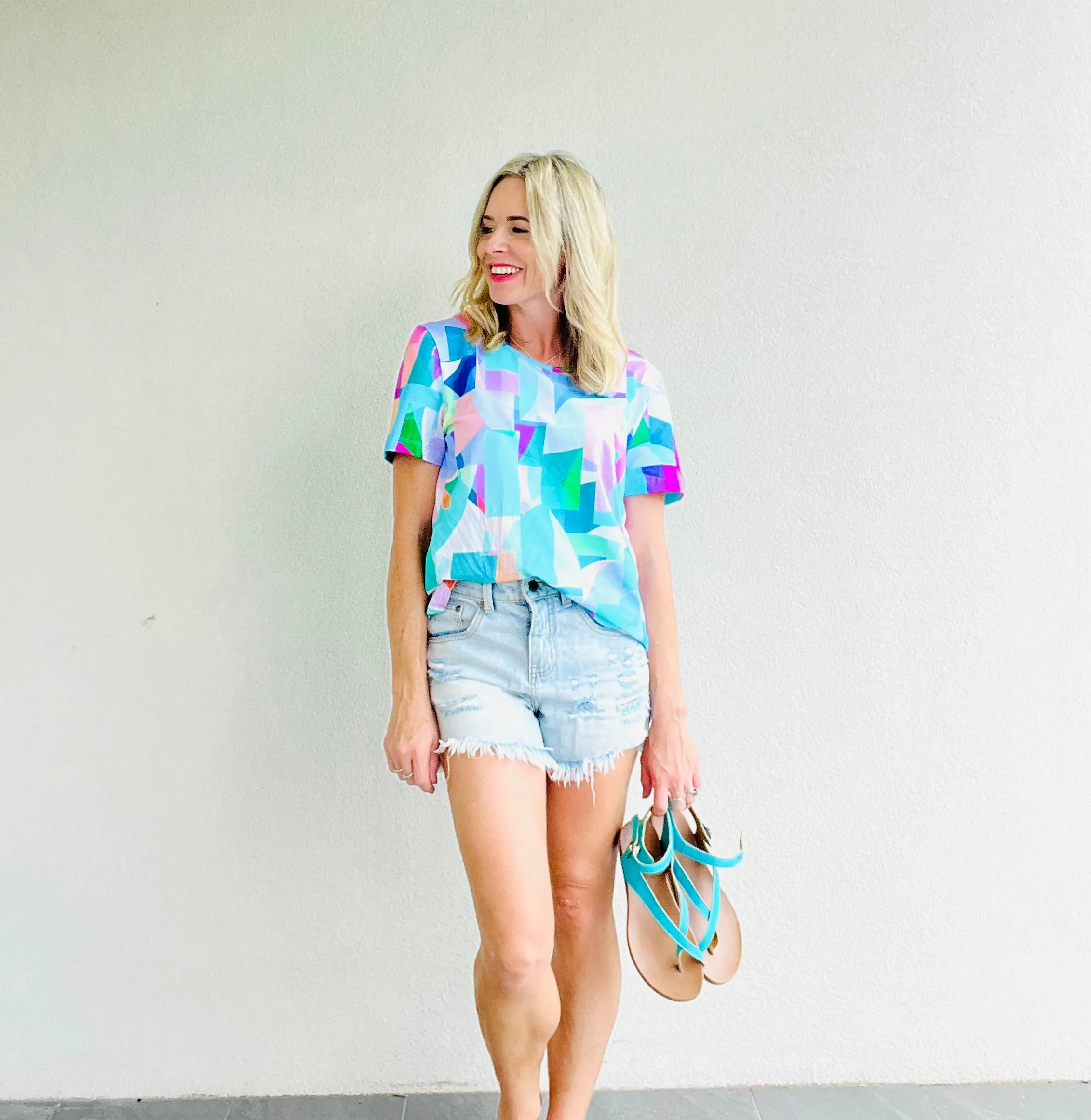 Sea Glass Ocean Tones Everyday Tee