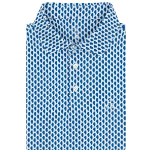 The Chi Town | Performance Polo | The Chi Town - Cobalt Blue/White - CHI