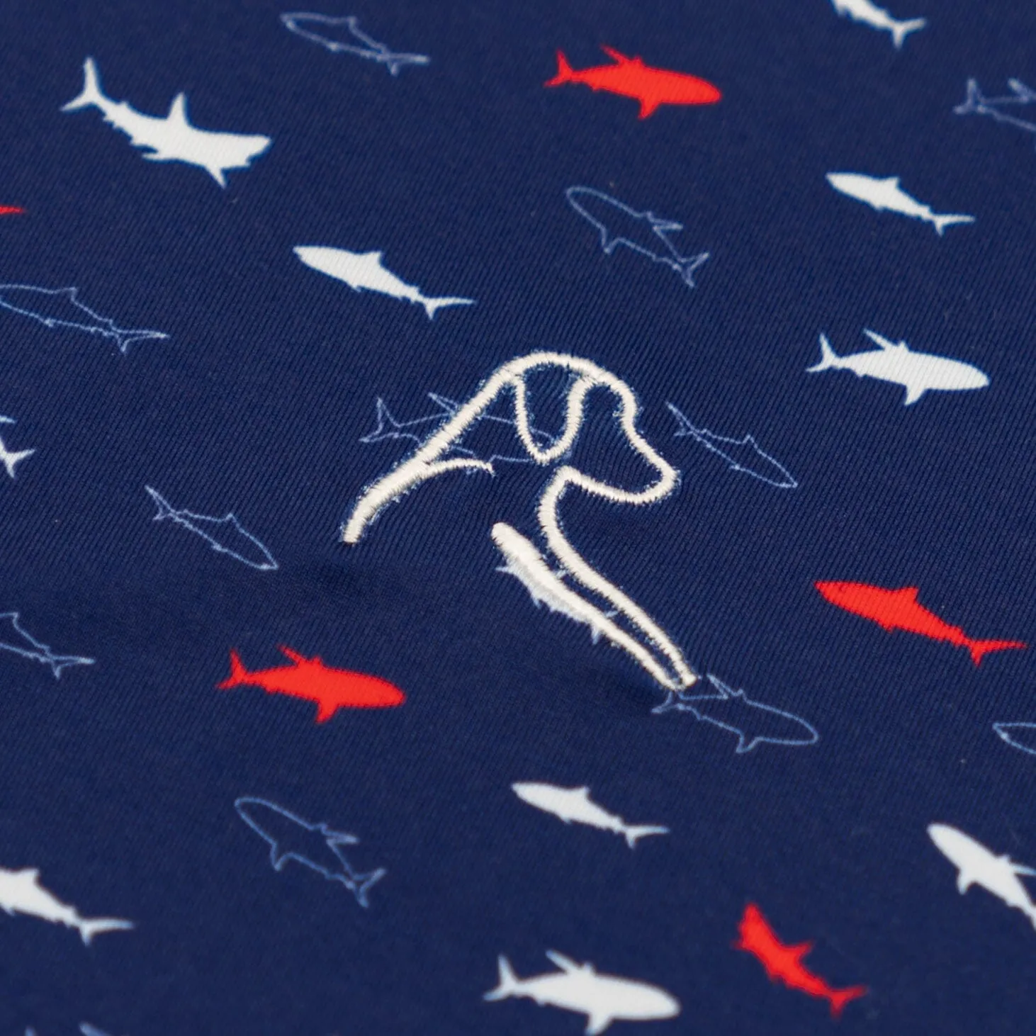 The Shark Bait | Performance Polo | The Shark Bait - Shoal Blue