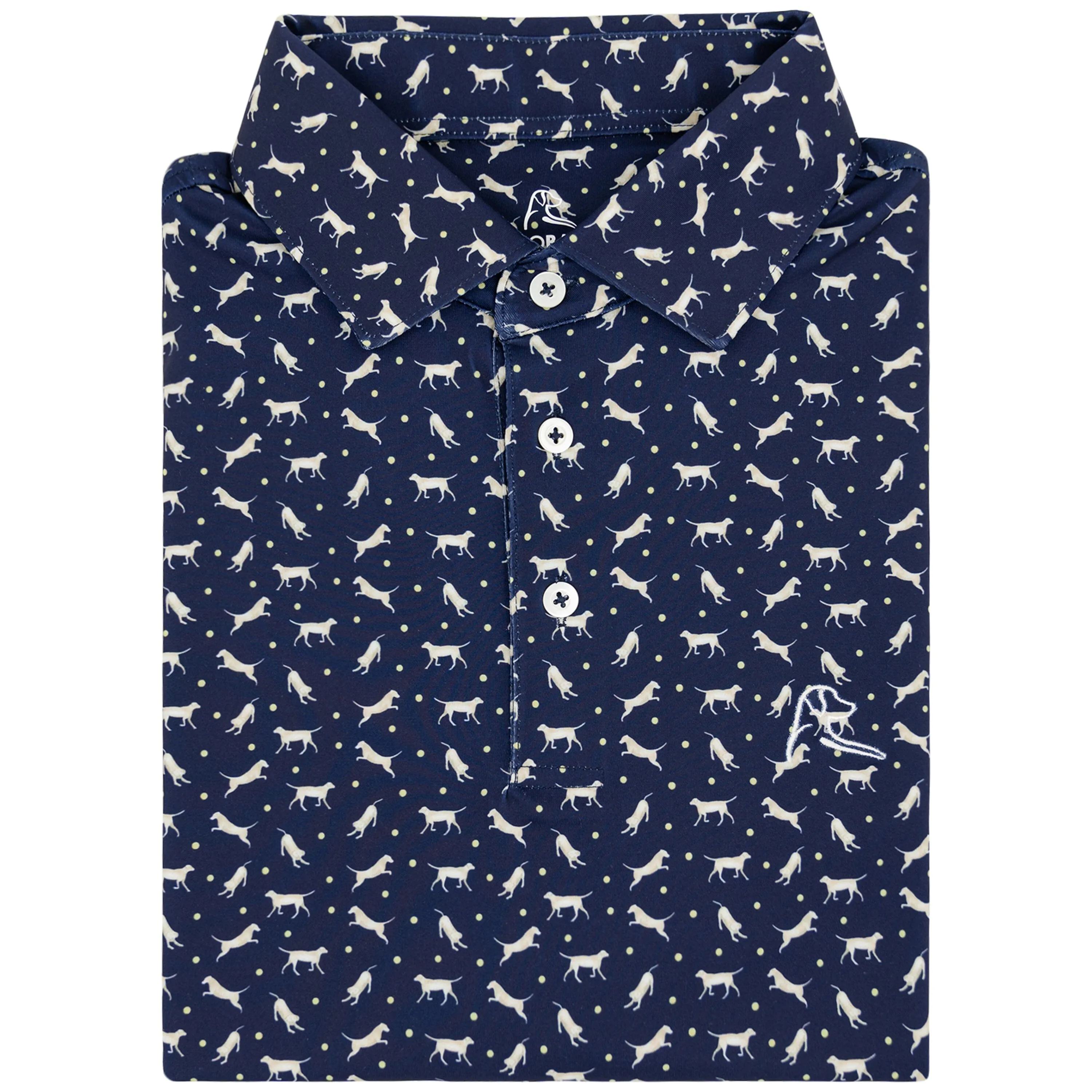 The Yellow Lab | Performance Polo | The Yellow Lab - Admiral Navy