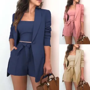 Women's 3-Piece Tailored Summer Set