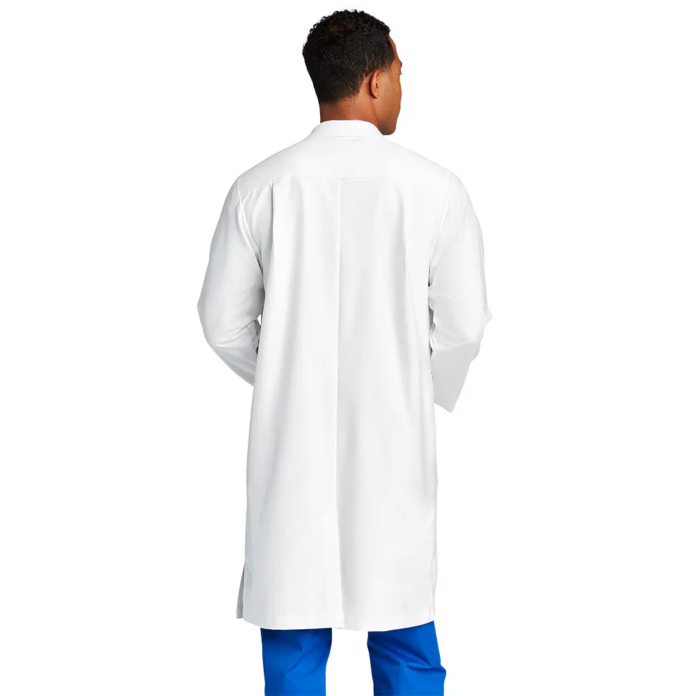 WonderWink® Men's Long Lab Coat - White